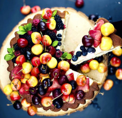 002- Cake de cerezas - Cherries Cake